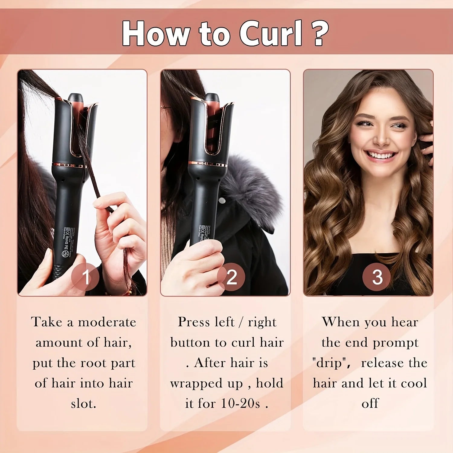 EasySpin Hair Curler Pro